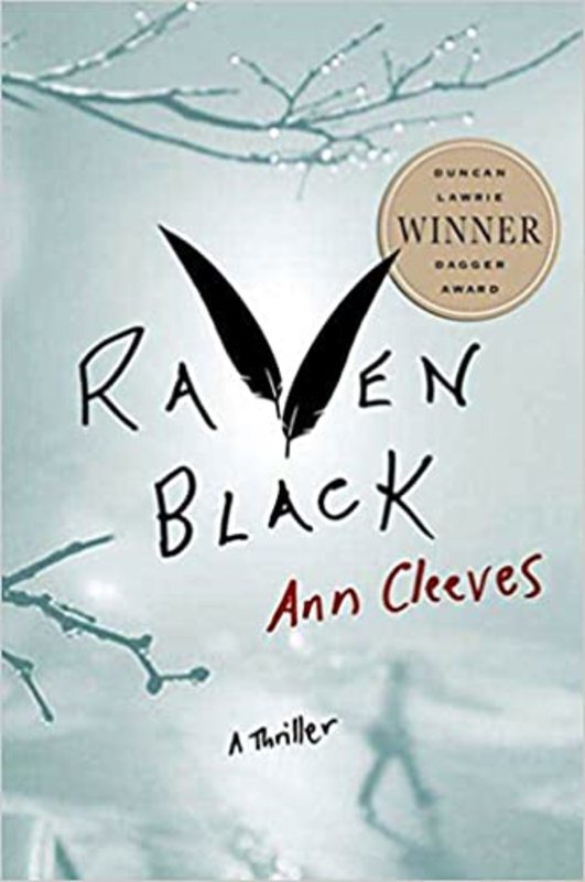 Book cover for "Raven Black" by Ann Cleeves