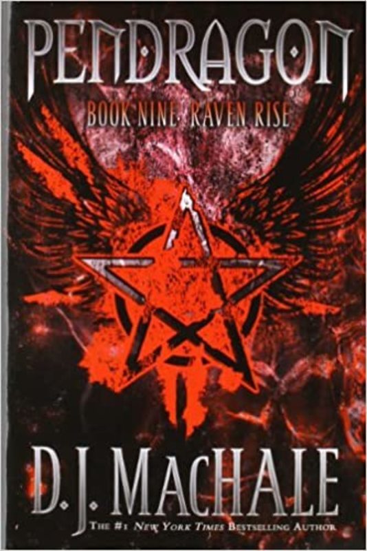 Book cover for "Raven Rise" by DJ MacHale
