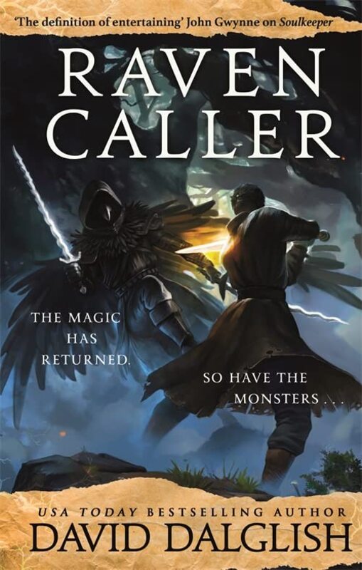 Book cover for "Ravencaller" by David Dalglish