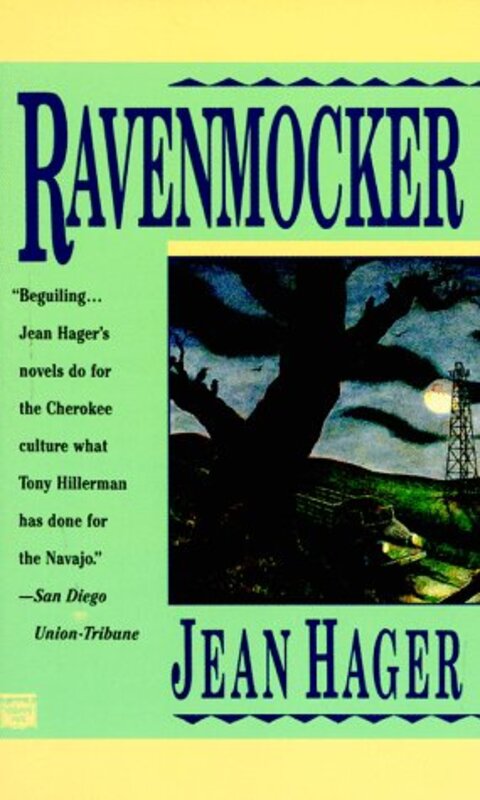 Book cover for "Ravenmocker" by Jean Hager