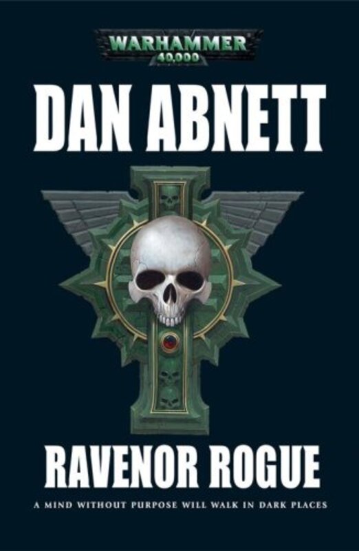 Book cover for "Ravenor Rogue" by Dan Abnett