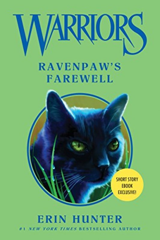 Book cover for "Ravenpaw's Farewell" by Erin Hunter