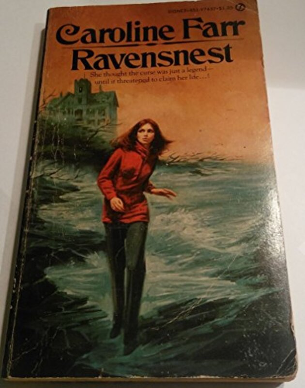 Book cover for "Ravensnest" by Carter Brown