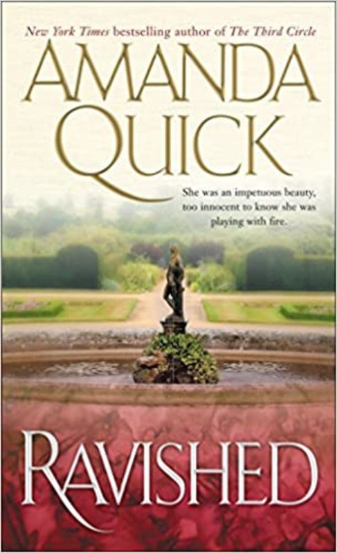 Book cover for "Ravished" by Amanda Quick