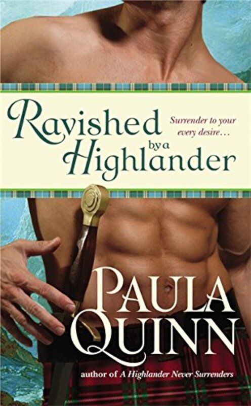 Book cover for "Ravished by a Highlander" by Paula Quinn