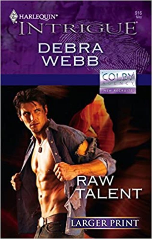 Book cover for "Raw Talent" by Debra Webb