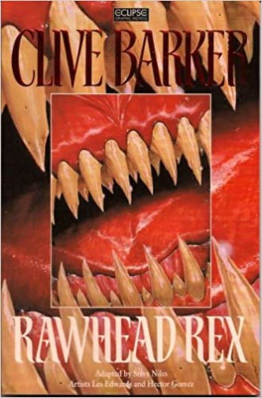 Book cover for "Rawhead Rex" by Clive Barker