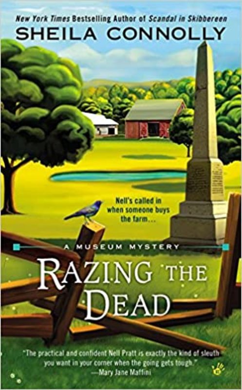 Book cover for "Razing the Dead" by Sheila Connolly