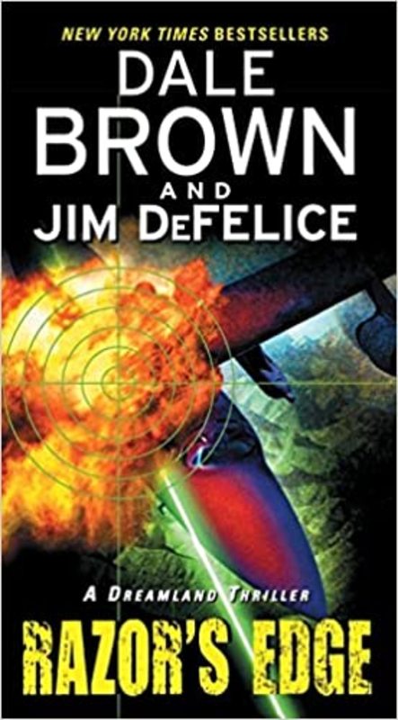 Book cover for "Razor's Edge" by Dale Brown