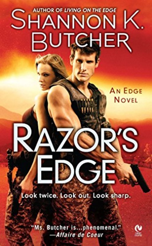 Book cover for "Razor's Edge" by Shannon K Butcher