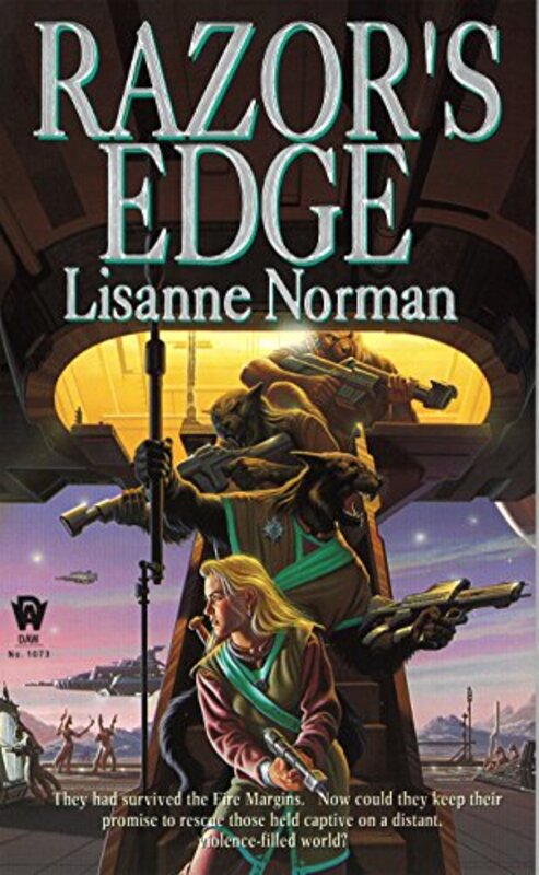 Book cover for "Razor's Edge" by Lisanne Norman