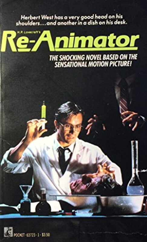 Book cover for "Re-Animator" by Jeff Rovin