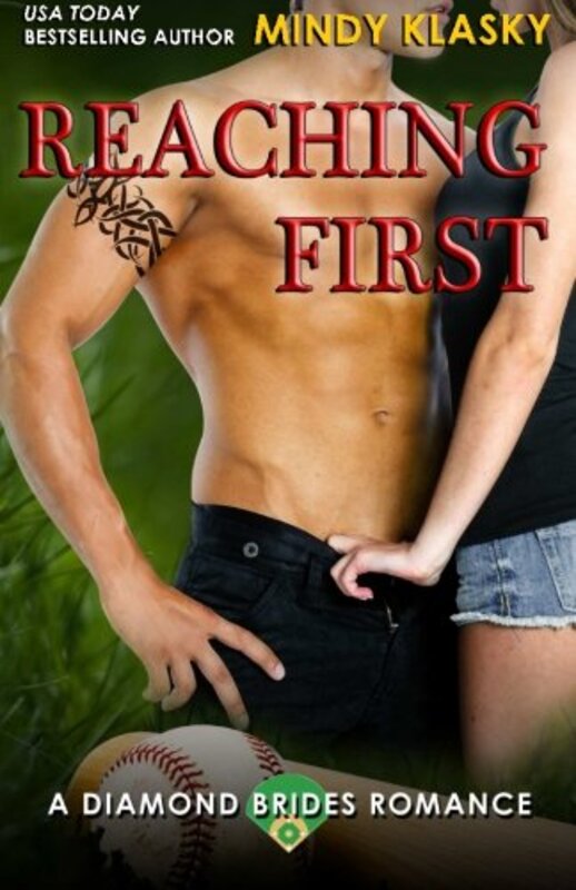 Book cover for "Reaching First" by Mindy Klasky