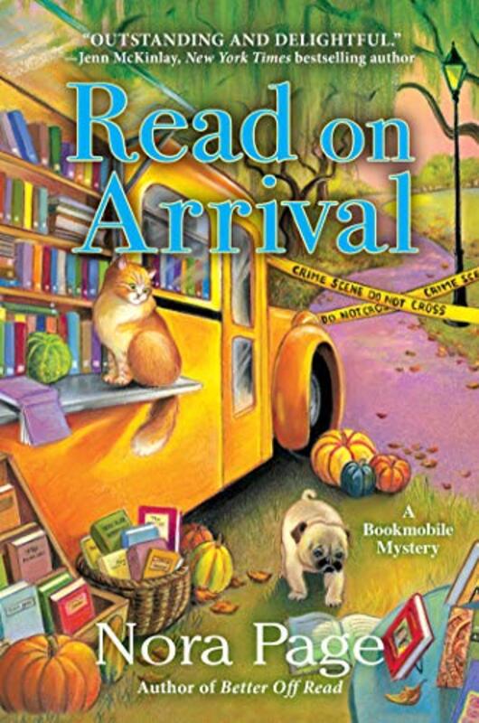 Book cover for "Read on Arrival" by Nora Page