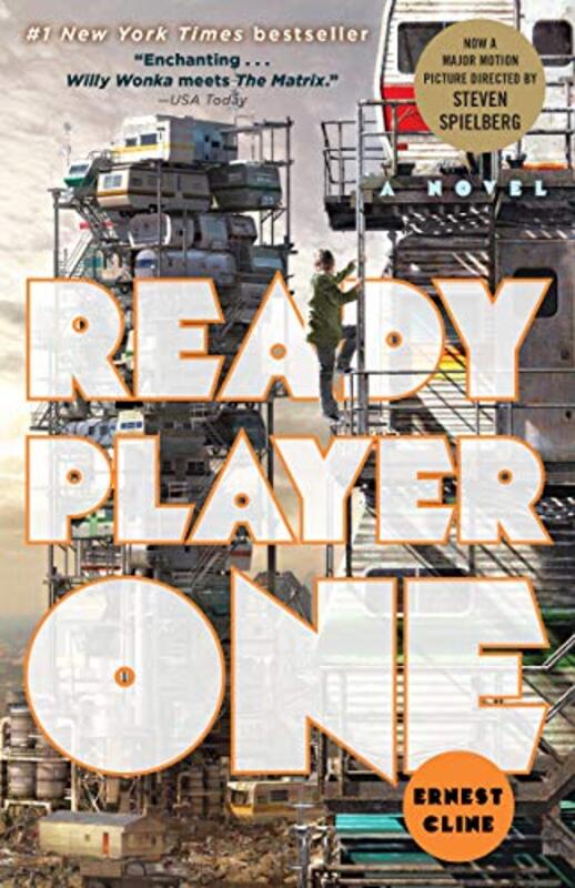 Book cover for "Ready Player One" by Ernest Cline