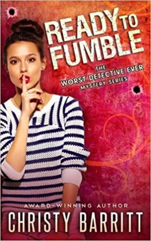 Book cover for "Ready to Fumble" by Christy Barritt