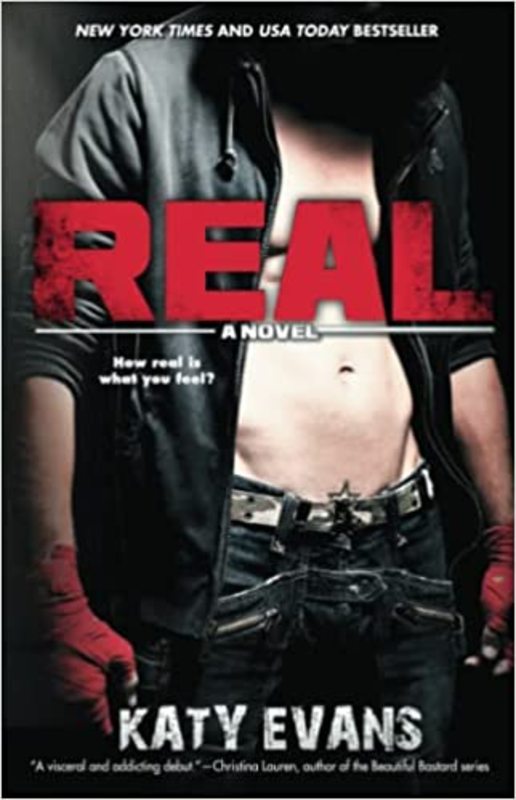 Book cover for "Real" by Katy Evans