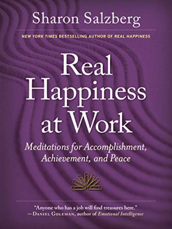 Book cover for "Real Happiness at Work"