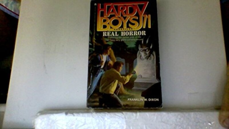 Book cover for "Real Horror" by Franklin W Dixon