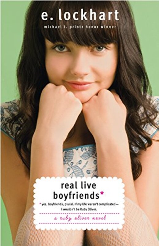 Book cover for "Real Live Boyfriends" by E Lockhart
