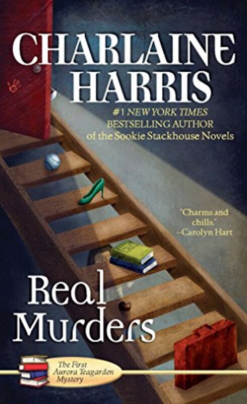 Book cover for "Real Murders" by Charlaine Harris