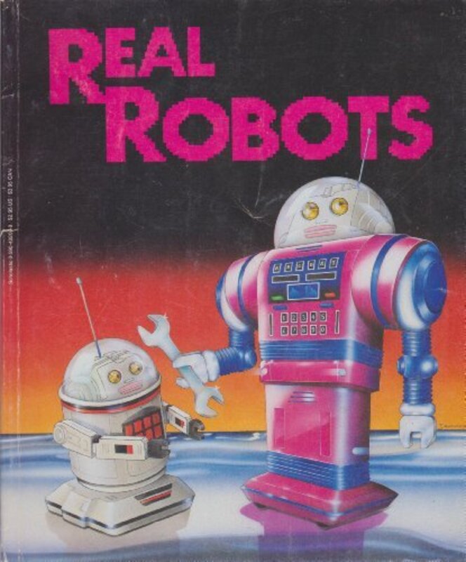 Book cover for "Real Robots" by Nancy Krulik