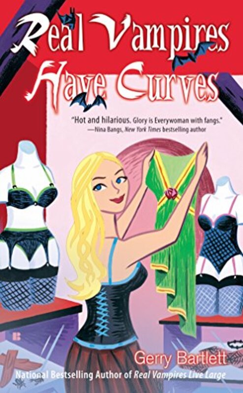 Book cover for "Real Vampires Have Curves" by Gerry Bartlett