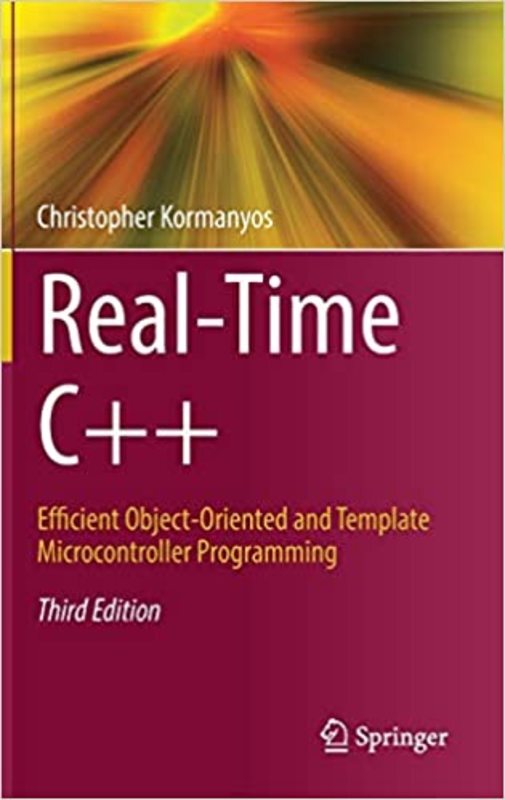 Book cover for "Real-Time C++" by Christopher Kormanyos