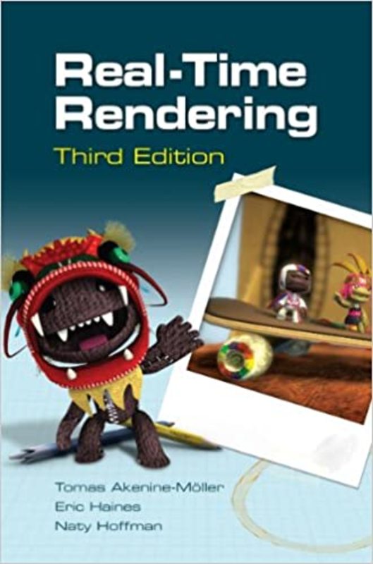 Book cover for "Real-Time Rendering" by Tomas Akenine-Moller
