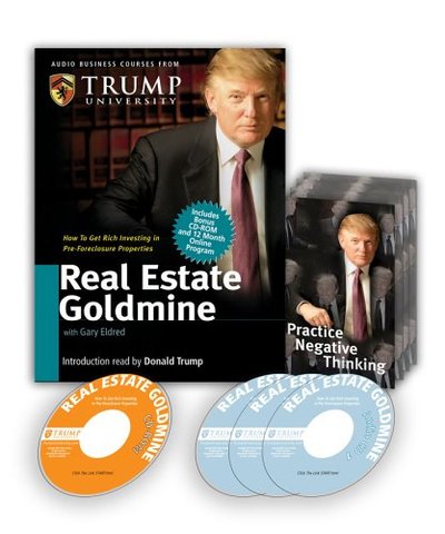 Book cover for "Real Estate Goldmine" by Donald J Trump