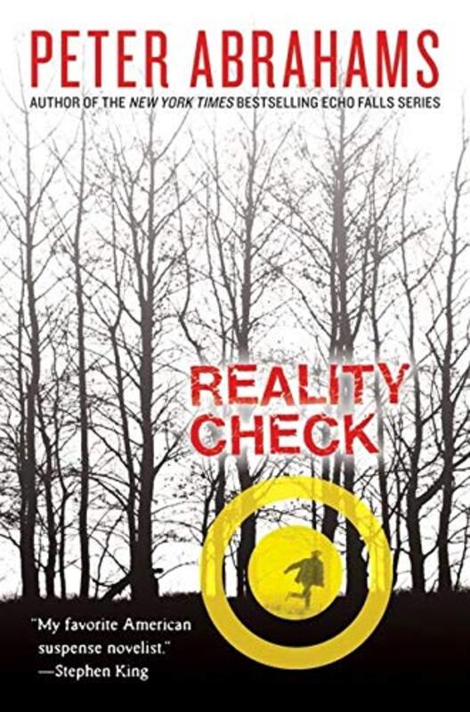 Book cover for "Reality Check" by Peter Abrahams