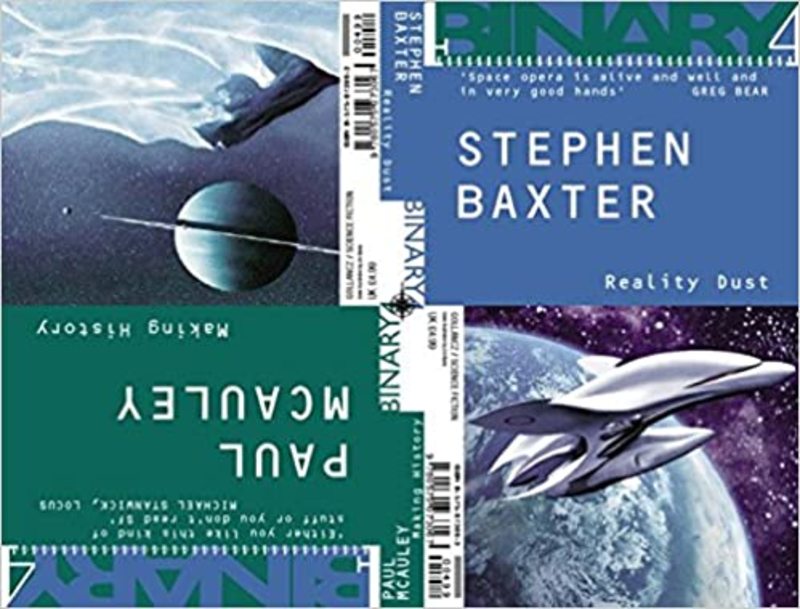 Book cover for "Reality Dust" by Stephen Baxter