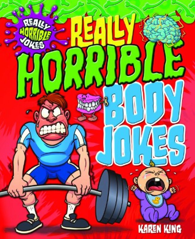 Book cover for "Really Horrible Body Jokes" by Karen King