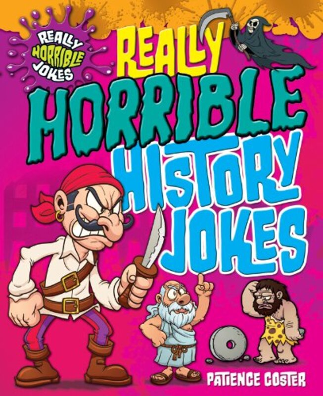 Book cover for "Really Horrible History Jokes" by Karen King