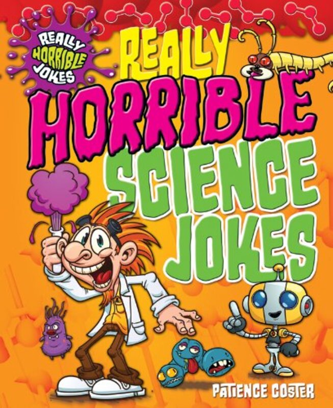 Book cover for "Really Horrible Science Jokes" by Karen King