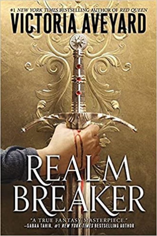 Book cover for "Realm Breaker" by Victoria Aveyard