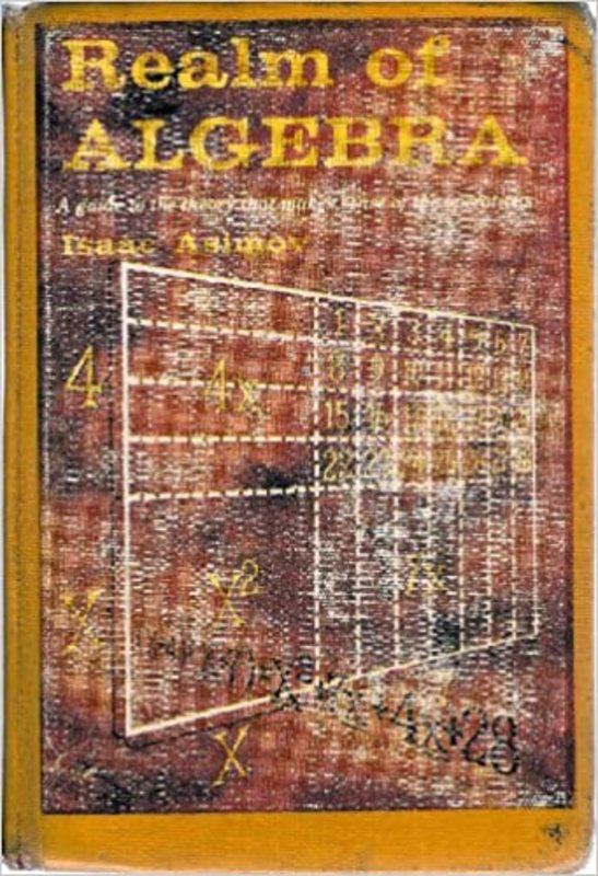 Book cover for "Realm of Algebra" by Isaac Asimov