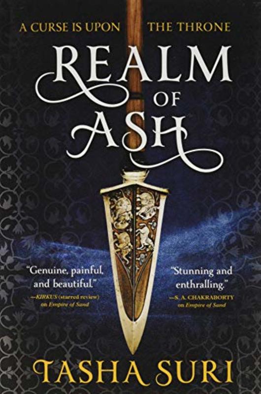 Book cover for "Realm of Ash" by Tasha Suri