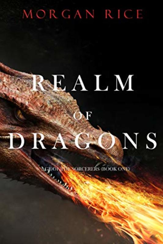 Book cover for "Realm of Dragons" by Morgan Rice