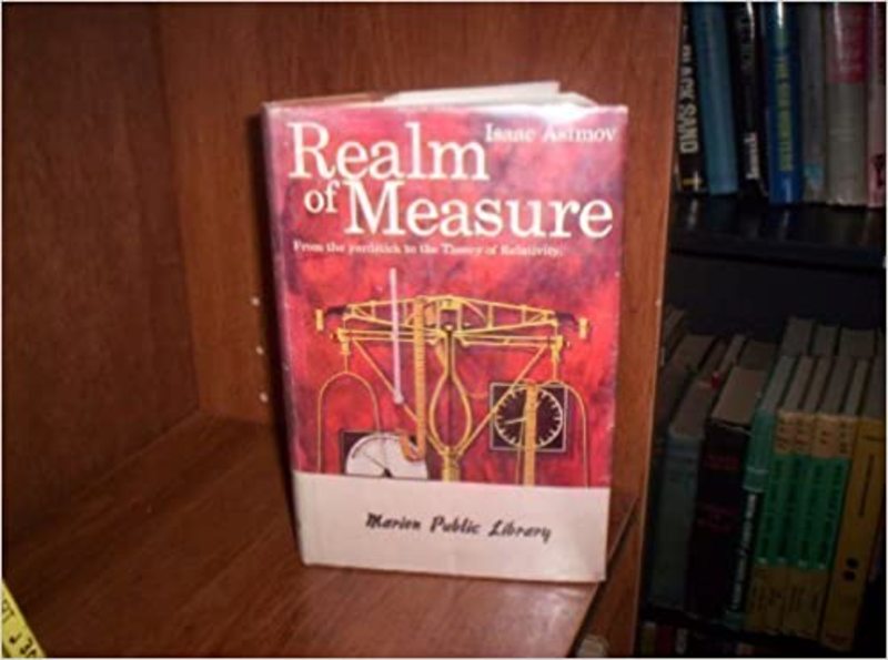 Book cover for "Realm of Measure" by Isaac Asimov