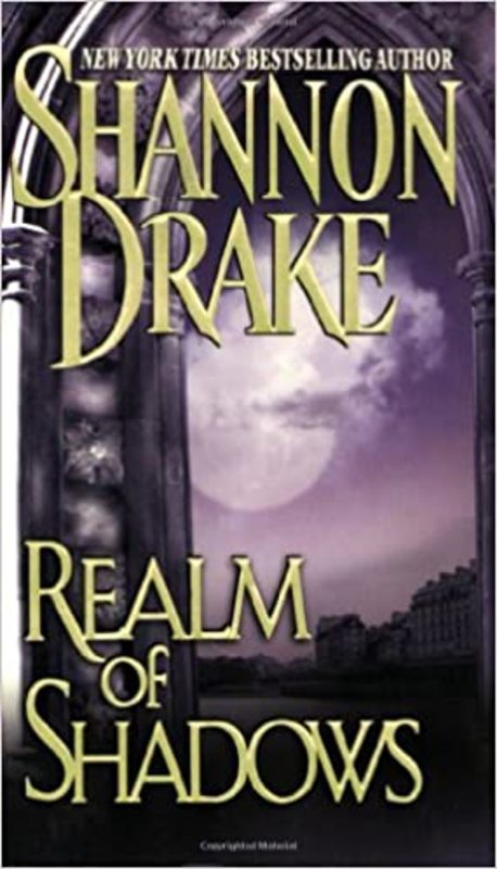 Book cover for "Realm of Shadows" by Shannon Drake