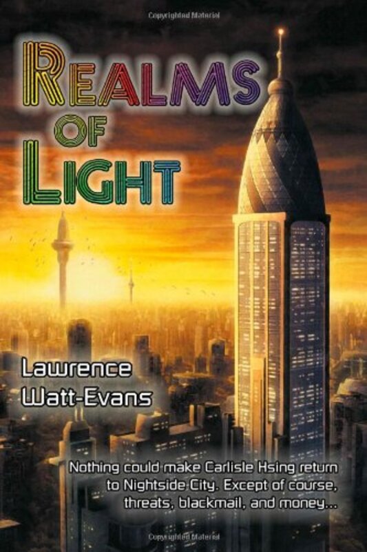 Book cover for "Realms of Light" by Lawrence Watt Evans