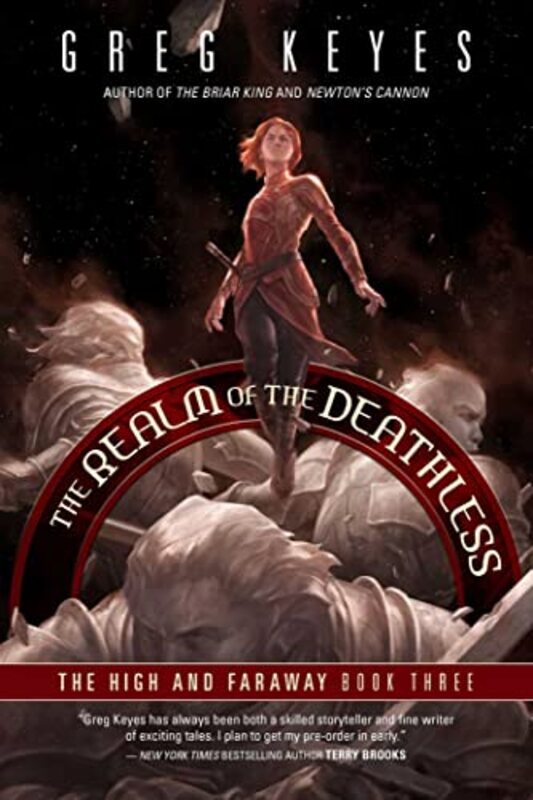 Book cover for "Realms of the Deathless" by Greg Keyes