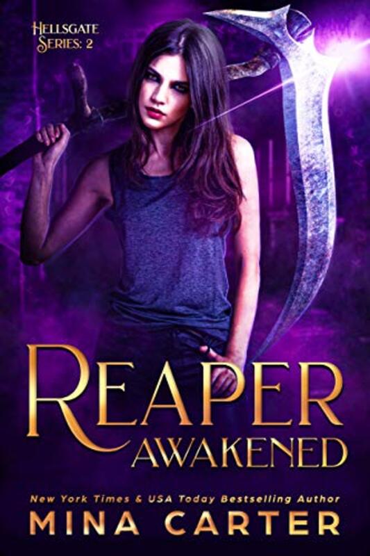 Book cover for "Reaper Awakened" by Mina Carter