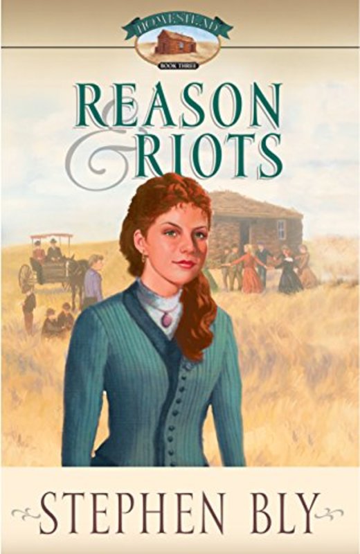 Book cover for "Reason and Riots" by Stephen Bly