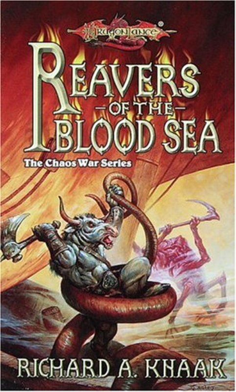 Book cover for "Reavers of the Blood Sea" by Richard A Knaak