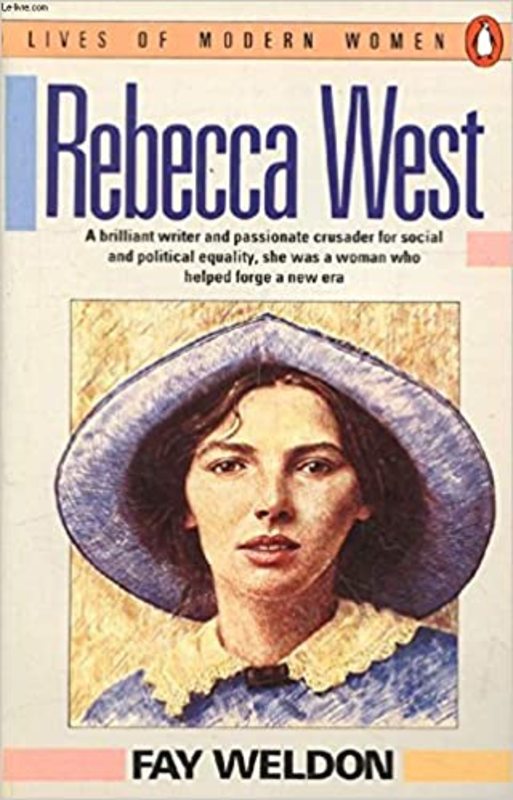 Book cover for "Rebecca West" by Fay Weldon