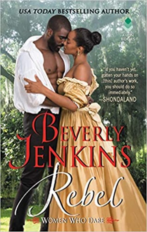 Book cover for "Rebel" by Beverly Jenkins