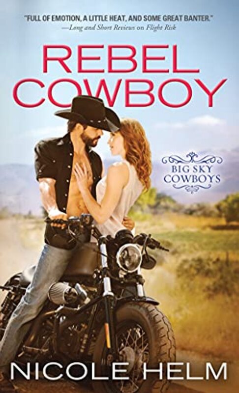 Book cover for "Rebel Cowboy" by Nicole Helm