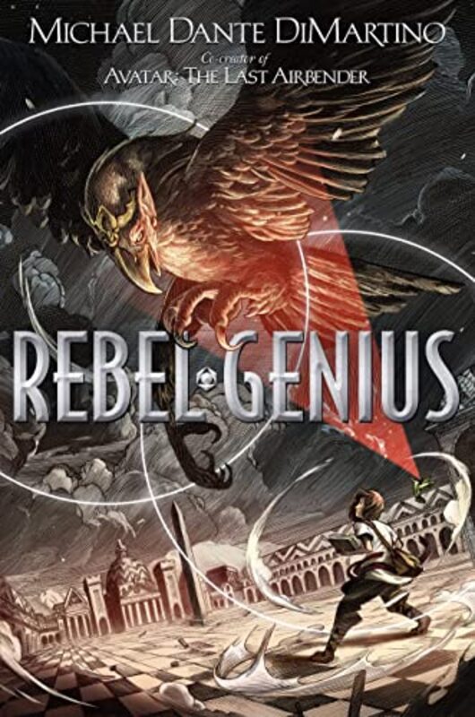 Book cover for "Rebel Genius" by Michael Dante DiMartino